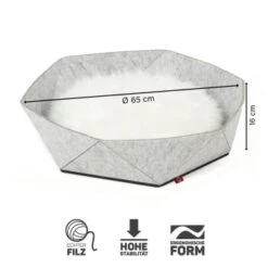 Canadian Cat Company Filz-Katzenkorb Zoey Hellgrau -Katzenbedarf Geschäft 01ec841dcfe669571cc011fbbd3213419a0a2949 1360974 de DE a887002226ce079a5fed917903c81c81e00ca7e6iewtNo