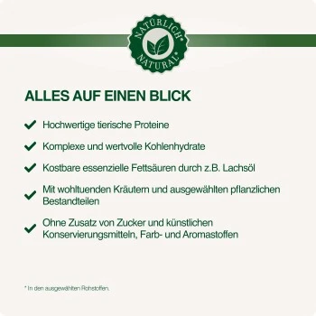 REAL NATURE Adult 16x100g Geflügel Mit Kaninchen Und Leinöl, Paté 5 REAL NATURE Adult 16x100g Geflügel Mit Kaninchen Und Leinöl, Paté – Bild 3