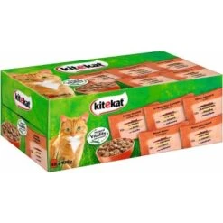 Kitekat Landpicknick In Saftiger Soße Multipack 48 X 100g Bunte Vielfalt, In Sauce