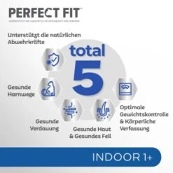 PERFECT FIT Beutel Indoor 1+ Huhn 5x1,4 Kg -Katzenbedarf Geschäft 20fb4f6c727ed38ed124b04fd1cc9bf5d7d9533b 1002911003 5