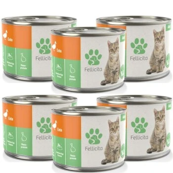 Fellicita Ente Pur 6 X 200g 4 Fellicita Ente Pur 6 X 200g – Bild 2