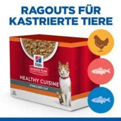 Hill's Science Plan Healthy Cuisine Sterilised Cat Ragout Multipack 24x80 G -Katzenbedarf Geschäft 63a08193e258d7603ad60ce3358a9183dd2922aa 1397118 de DE hills 2