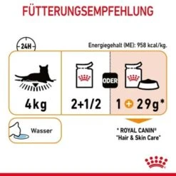 ROYAL CANIN Hair & Skin 12x85g In Soße -Katzenbedarf Geschäft 7486d0bbb8ddc786653e0459a42cc52e2f8823d2 1099143 9