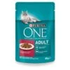 Purina ONE Adult 26x85g Mit Rind Und Karotten -Katzenbedarf Geschäft 7842420377c3c0101456a31e0b78eab72d509c54 96799a8b867352853765d7b150306332685d27c2