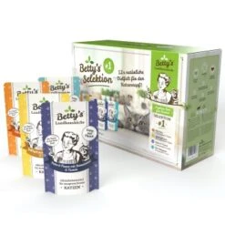 Betty's Landhausküche Selektion Nr.1 Frischebeutel 12 X 100g Für Katze -Katzenbedarf Geschäft 78a214350c587466c746df624d4f6bd220090836 1499465 de DE 34ed6b9c6630f87046a72a517c660ff04790bfaeBXJ8PT
