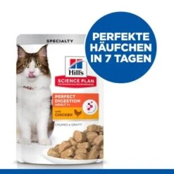Hill's Science Plan Perfect Digestion Adult Mit Huhn 12x85g -Katzenbedarf Geschäft a9e435dac45eb64341625c2f2c85208d217cc1ad 52742047867 1.1