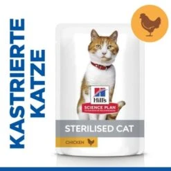 Hill's Science Plan Young Adult Sterilised Mit Huhn 12x85g -Katzenbedarf Geschäft ae02f46f8a0e2897a696f9808e6f791e5aab8f98 52742194103 1