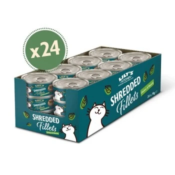 LILY'S KITCHEN Shredded Filets 24x70g Huhn & Muschel 5 LILY'S KITCHEN Shredded Filets 24x70g Huhn & Muschel – Bild 3