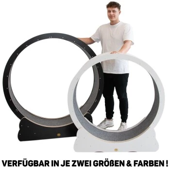 Canadian Cat Company Katzenlaufrad Aus Holz XL Schwarz 11 Canadian Cat Company Katzenlaufrad Aus Holz XL Schwarz – Bild 9